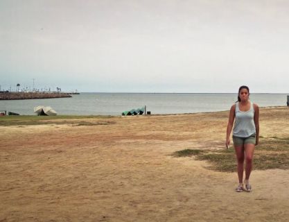 Jane Villanueva's Roshe One printed sneakers on Jane the Virgin