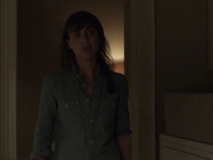 Janine Skorsky's Japanese selvedge chambray shirt on House of Cards