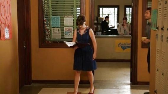 Jess Day's Beacon of Charm Dress in Plaid on New Girl