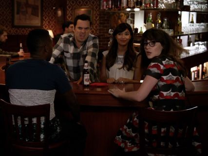 Jess Day's Bonbon Nuit Dress on New Girl