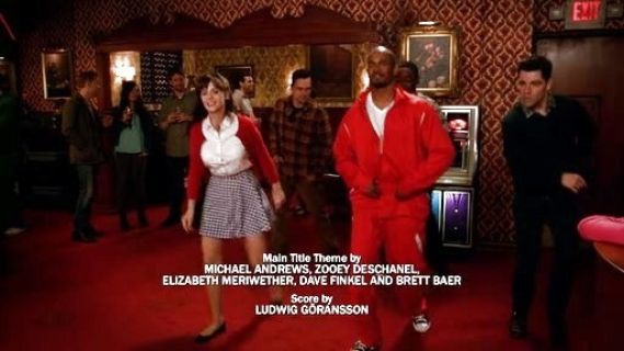 Jess Day's Gingham Corduroy Circle Skirt on New Girl