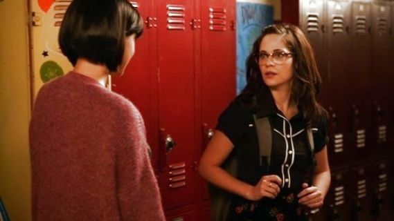 Jess Day's Good Day Sunshine Printed Cord Skirt on New Girl