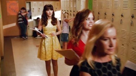 Jess Day's Jacquard Dress on New Girl