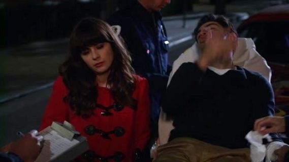 Jess Day's Wool Short Swing Coat on New Girl