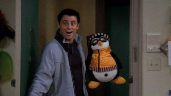 Joey Tribbiani's Huggsy Penguin - Friends