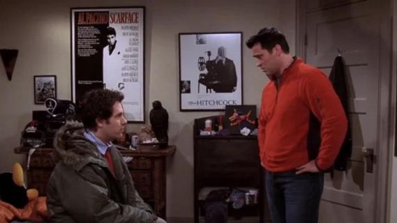 Joey Tribbiani's Scarface Movie Poster - Friends