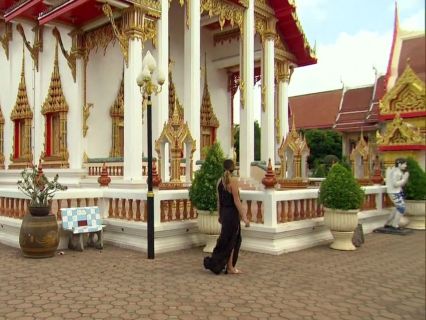 Jojo Fletcher's Black Maxi Dress on The Bachelorette