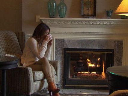 Jojo Fletcher's Brown Leather Ankle Boots on The Bachelorette