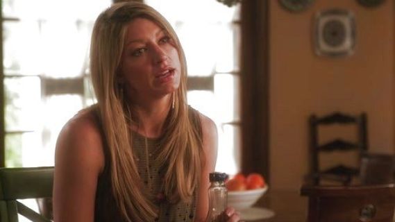 Joss Carver's Rippled Perforated Boyfriend Tank on Mistresses