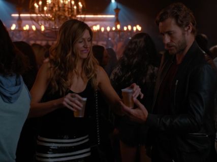 Joss Carver's Sequin Striped Skirt on Mistresses