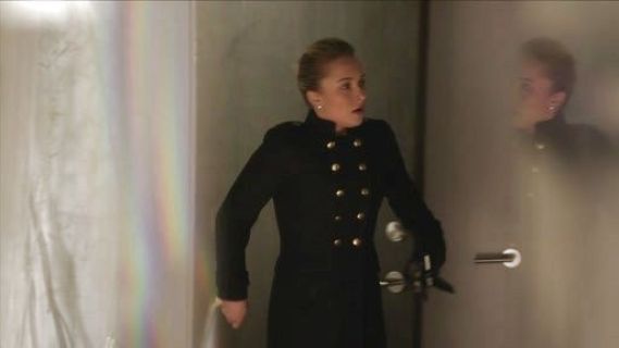 Juliette Barnes's Double Breasted Military Coat on Nashville