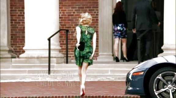 Juliette Barnes's Heidi Printed Dress on Nashville