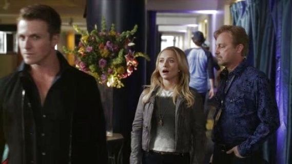 Juliette Barnes's Splash Print T-Shirt on Nashville