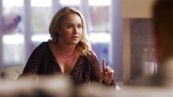 Juliette Barnes's Vivette Floral-Print Silk Tassel Blouse on Nashville