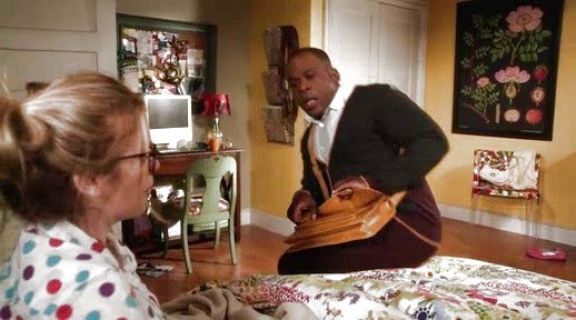 June Colburn's Oversized Glasses on Don't Trust the B---- in Apartment 23