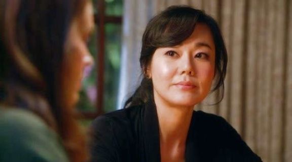 Karen Kim's black stud earrings on Mistresses