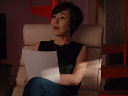 Karen Kim's Mesh Overlay Top on Mistresses