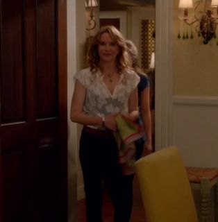 Kathryn Kennish's Top - Sheer Floral on Switched At Birth