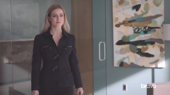 Katrina Bennett's Embellished Wool Blazer on Suits