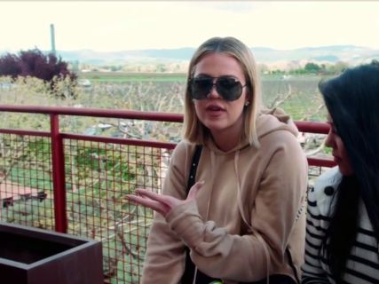 Khloe Kardashian's Beige Sweatshirt on Keeping Up With The Kardashians