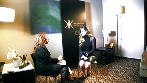 Khloe Kardashian's Caviar Beaded Pencil Skirt on Keeping Up With The Kardashians