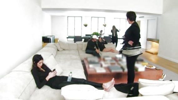 Khloe Kardashian's Striped Maxi Skirt on Keeping Up With The Kardashians