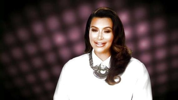 Kim Kardashian's Bryne Silk Button-Down Blouse																																																																																				nm.product.bvController.addDeferredCall(function() { on Keeping Up With The Kardashians