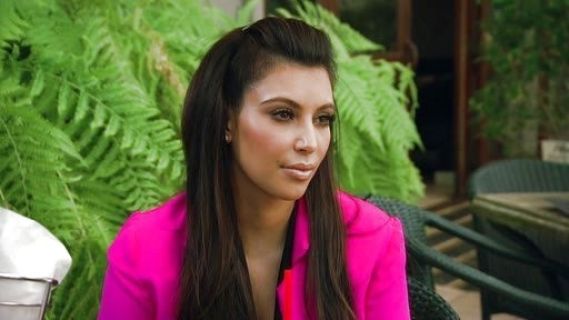 Kim Kardashian's Hot Pink Blazer on Keeping Up With The Kardashians