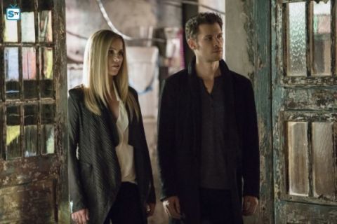 Klaus Mikaelson's Rita Drape Front Blouse on The Originals