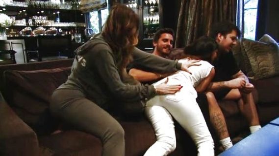 Kourtney Kardashian's Edgemont Ultra Skinny Jeans on Keeping Up With The Kardashians