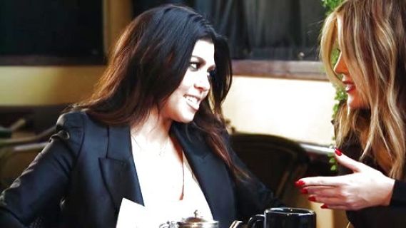 Kourtney Kardashian's 'Merci Beaucoup' Tee on Keeping Up With The Kardashians