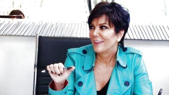 Kris Jenner's Cobalt Turquoise Fordleigh Jacket on Keeping Up With The Kardashians