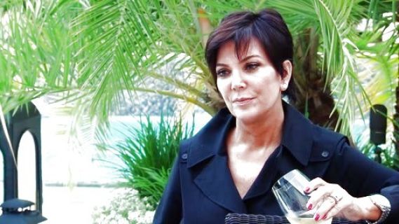 Kris Jenner's Short Technical Cotton Trench Coat on Keeping Up With The Kardashians