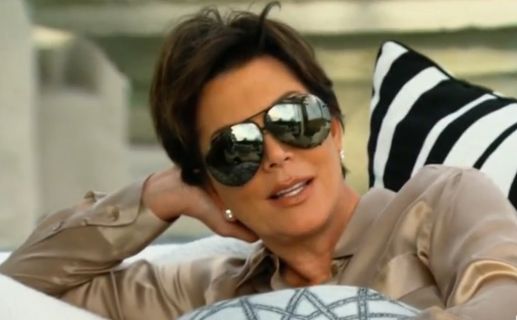 Kris Jenner's Signature Satin Shirt on Keeping Up With The Kardashians