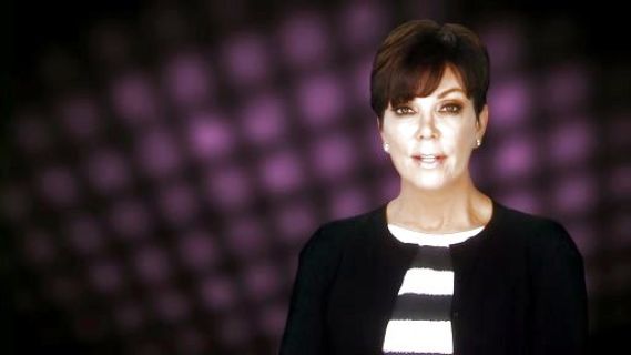 Kris Jenner's Striped t-shirt on Keeping Up With The Kardashians