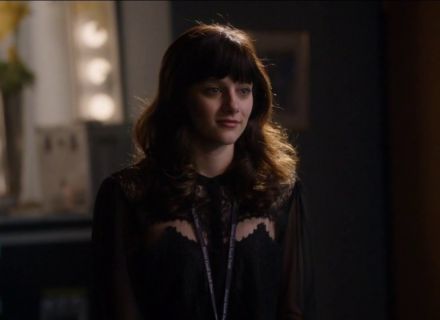 Layla Grant's Lace-Panel Blouse on Nashville