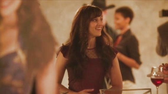 Layla Grant's Leather & Point d'Esprit Dress on Nashville