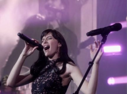 Layla Grant's Rene Lace Jumpsuit on Nashville