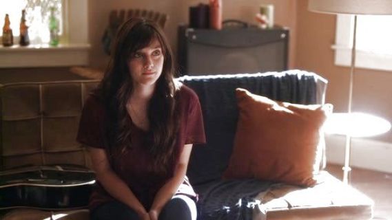 Layla Grant's Textured-Knit V-Neck Tee on Nashville