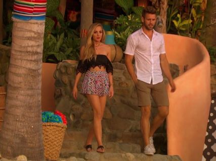 Leah Block's Printed Shorts on Bachelor in Paradise