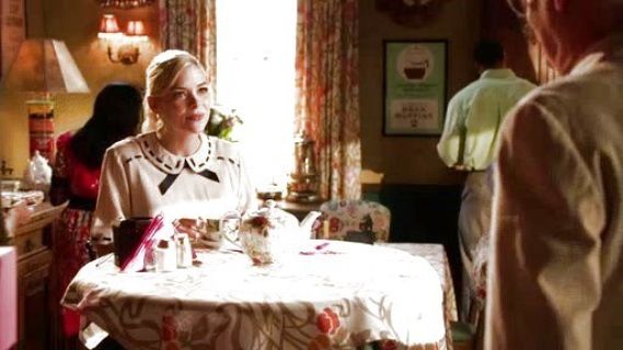 Lemon Breeland's Blouse With Ribbon Detail And Contrast Bow on Hart of Dixie