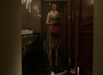 Liza Miller's Off the Shoulder Dress on Younger