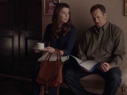 Lorelai Gilmore's Marcie Medium Satchel Bag, Tan on Gilmore Girls