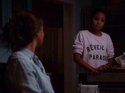 Lucy Malloy's Reveil Au Paradise French Sweatshirt on Mistresses