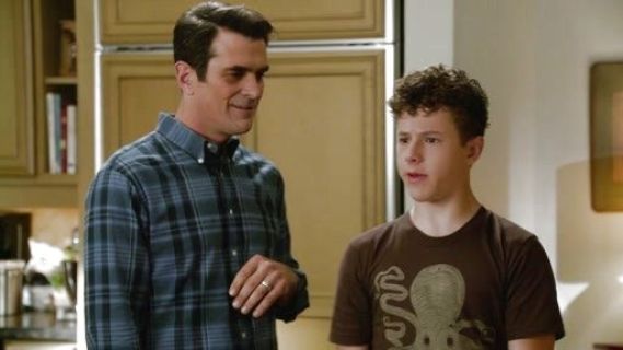 Luke Dunphy's Octopus on a Bike T-Shirt on Modern Family