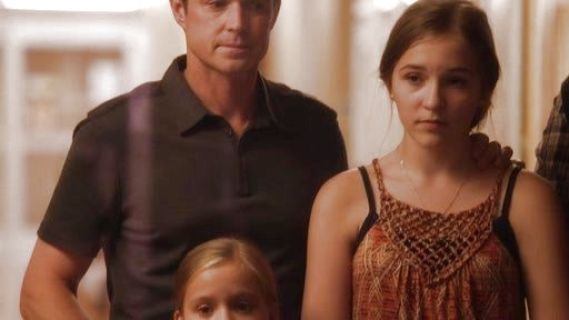 Maddie Conrad's Aztec Macrame Tank Top on Nashville