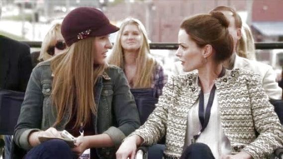 Maddie Conrad's Beaded Denim Jacket on Nashville