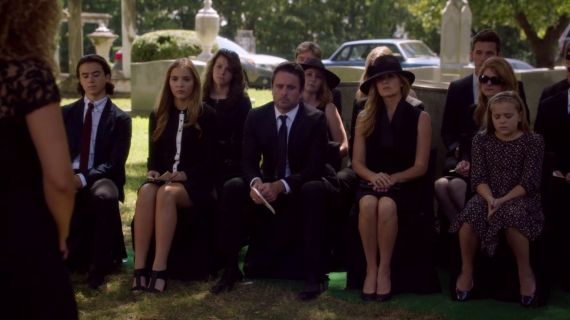 Maddie Conrad's Silk Portfolio Dress on Nashville