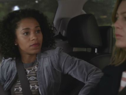 Maggie Pierce's Embroidered Peasant Tank on Grey's Anatomy
