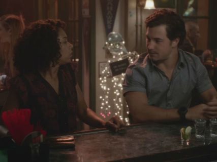 Maggie Pierce's Paisley Print Blouse on Grey's Anatomy